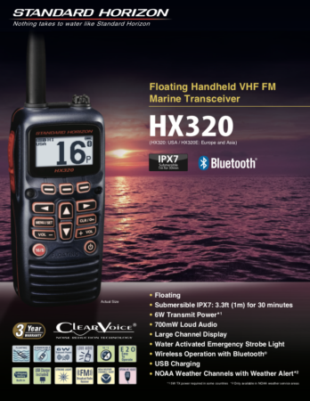 Standard Horizon HX320