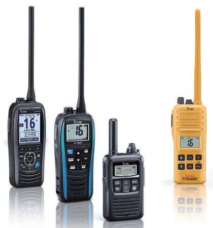 ICOM Portable VHF-UHF Transceivers 